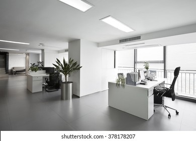 Simple And Stylish Office Environment
