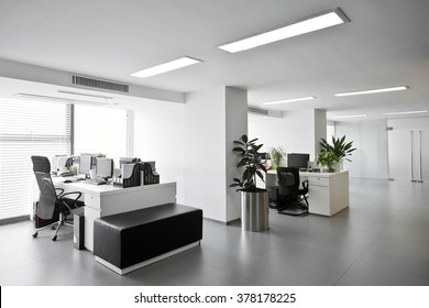 Simple And Stylish Office Environment
