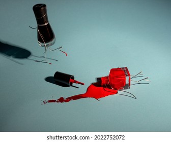 Simple Things - Murder Series - Tabletop Miniature with Nail Laquer bottles