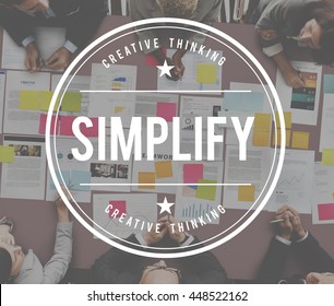 Simplify Clearify Minimal Simple Understandable Concept