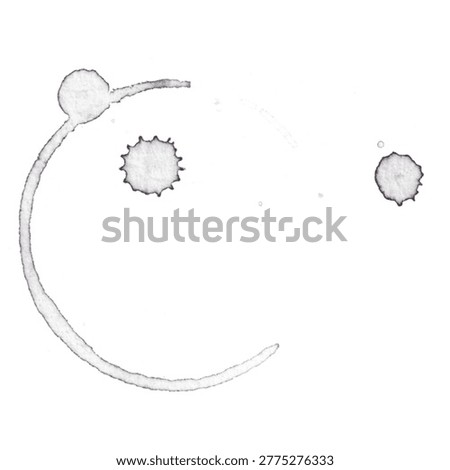 A simplistic illustration of celestial bodies, possibly representing planets and moons in orbit.