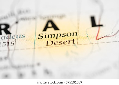 Simpson Desert. Australia