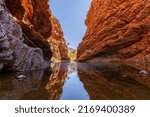 Simpson Gap in the West MacDonnell Range, Alice Springs.