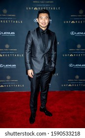 Simu Liu Attends 18th Annual Unforgettable Gala At The Beverly Hilton, Beverly Hills, CA On December 14, 2019