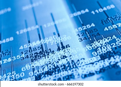 Simulation of a financial study