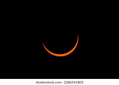 Simulation of Solar Eclipse 2023 if seen in Ambon Indonesia