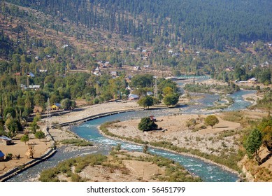 Sindh River, Kashmir, India