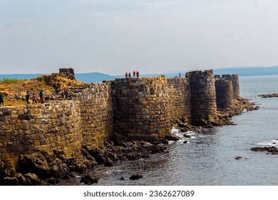 Sindhudurg Fort on Konkan Coast, Malvan, Sindhudurg, Maharashtra
