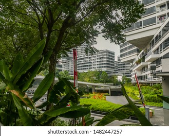 Singapore- 08 november 2015 The Interlace, a condominium in Singapore that has won multiple awards for its architectural splendour which features 31 blocks of residental buildings stacked together