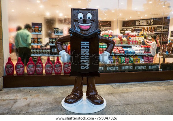 Singapore 10 November 2017 Hersheys Chocolate Stock Photo (Edit Now ...