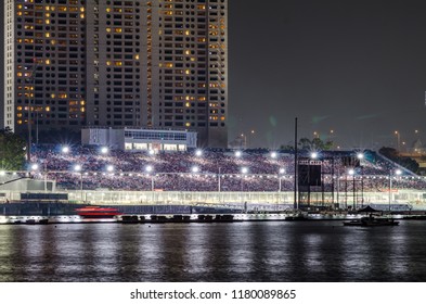 Singapore 15th Sept 2018 - Zone 3 Track Side Seats For Formula 1 Night Race.