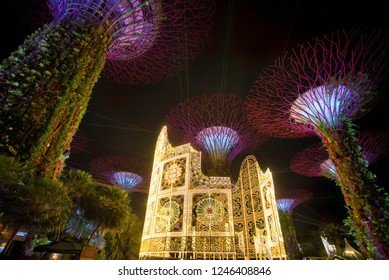 Singapore, 1st December 2018, Pictures Of Gardens By The Bay 