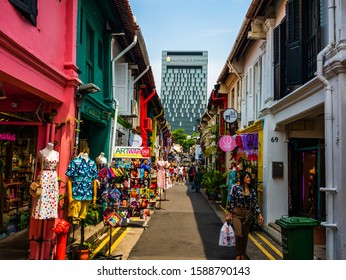 Singapore 2nd Sept 2019 Haji Lane Stock Photo 1588790152 | Shutterstock