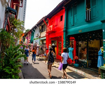 Singapore 2nd Sept 2019 Haji Lane Stock Photo 1588790149 | Shutterstock