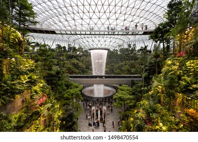 Singapore Changi Airport Stock Photos Images Photography