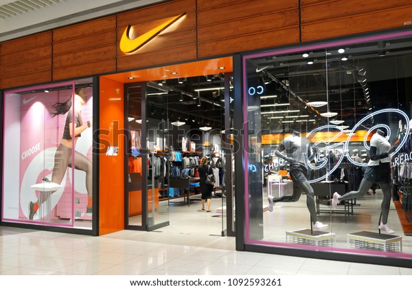 Singapore Apr 21 2017 Nike Store Stock 