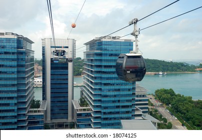 Singapore Cable Car To Sentosa