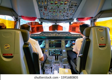 Airbus A350 Cockpit Images Stock Photos Vectors Shutterstock