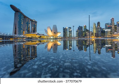 Singapore City Skyline