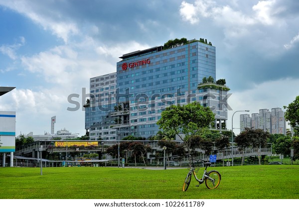 Singapore December 10 17 Day View Royalty Free Stock Image