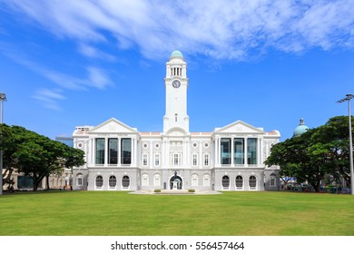 Singapore - December 4,2016: Victoria Theatre And Concert Hall, Singapore