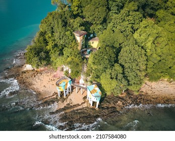 Singapore, East Coast Aerial Photography View