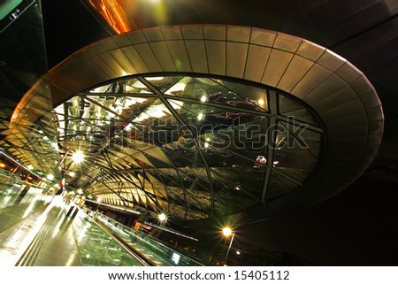Singapore Expo Hall Mass Rapit Transit Station