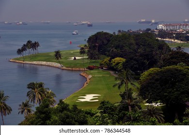 SINGAPORE, FEBRUARY 4, 2017: A General View Of The Serapong Course At Sentosa Golf Club, Picture By Paul Lakatos Photography.