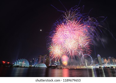 Singapore Grand Prix Fireworks