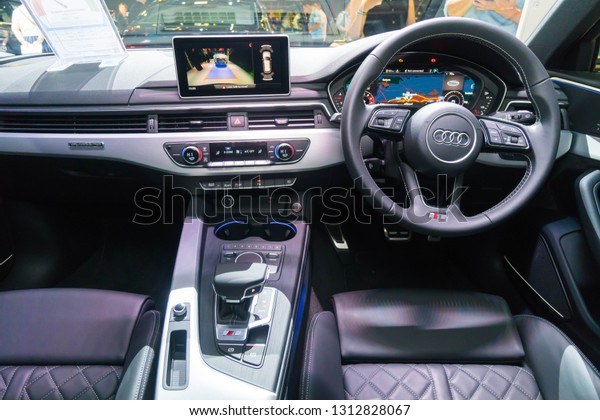 Singapore January 12 2019 Interior Audi Stock Photo Edit