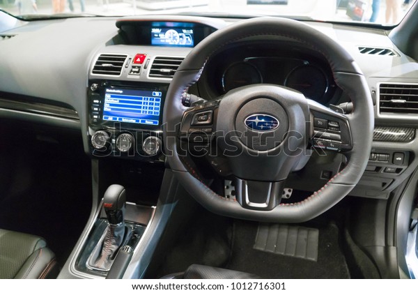 Singapore January 14 2018 Interior Subaru Stock Photo Edit