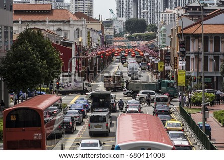 road congestion in singapore