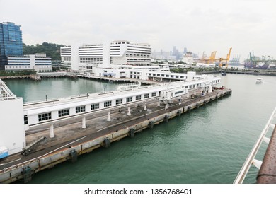 SINGAPORE, JULY 17, 2016: Singapore HarbourFront Cruise Ferry