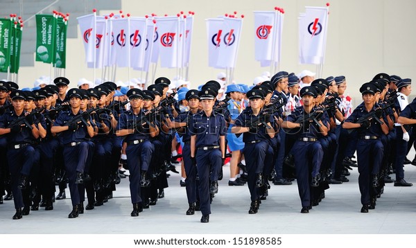 Singapore July 20 Singapore Police Force Stock Photo (Edit Now) 151898585