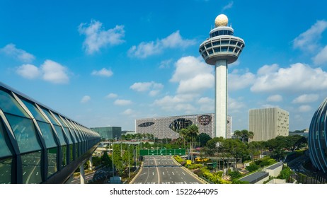 Singapore Singapore July 2019 Control Tower Stock Photo 1522644095 ...