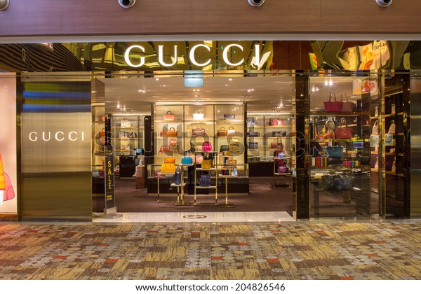 Singapore June 20 Gucci Store Changi Stock Photo (Edit Now) 204826546