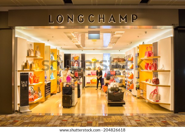 Singapore June 20 Lonchamp Store Changi 
