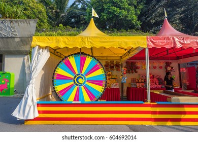 Singapore, Singapore - March 18, 2017 : Fun Fair Games At Gardens By The Bays, Singapore During Children Festival