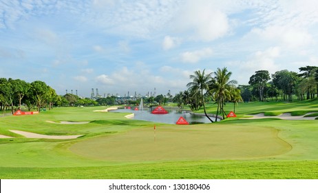 SINGAPORE - MARCH 2: HSBC Women's Champions At Sentosa Golf Club Serapong Course March 2, 2013 In Singapore