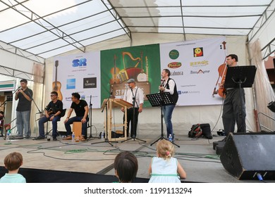 SINGAPORE, MARCH 20, 2016: Small Live Band Performance At St Patrick Day