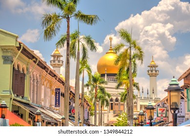 Street View Singapore Masjid Sultan Stock Photo (Edit Now) 1449451277