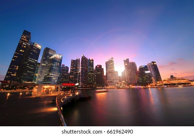 Singapore Marina Bay CBD