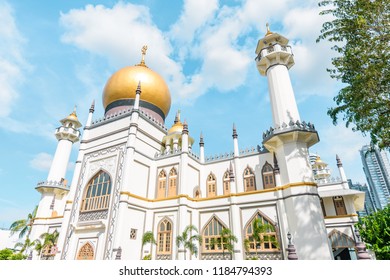 Singapore - May 16 2018: Masjid Sultan.