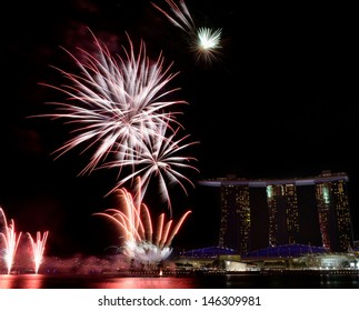 Singapore National Day Parade Fireworks