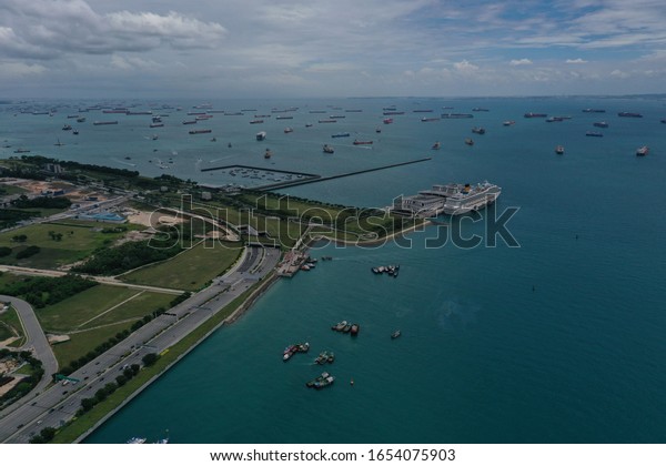 Singapore port cars import\
drone