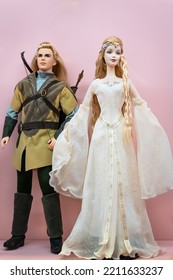 Singapore - Sept 28, 2022 : House Of Dreams Exhibition At Ion Orchard With Over 600 Barbie Dolls ,the World's Most Iconic Doll In A Specially Curated Exhibition By Renowned Barbie Collector.