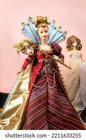 Singapore - Sept 28, 2022 : House Of Dreams Exhibition At Ion Orchard With Over 600 Barbie Dolls ,the World's Most Iconic Doll In A Specially Curated Exhibition By Renowned Barbie Collector.