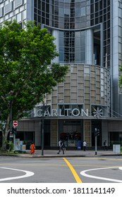 Singapore / September 7, 2020: Carlton Hotel Singapore At Bras Basah Road 