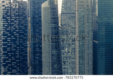 Singapore Skycrapper Pattern