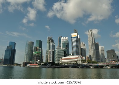 Singapore Skyline At Day Time